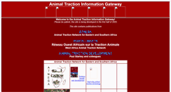Desktop Screenshot of animaltraction.net